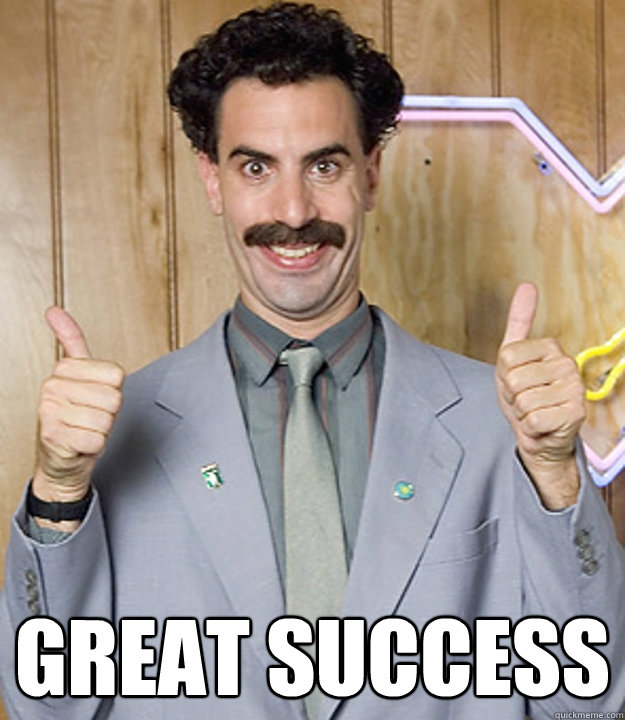 borat - great success